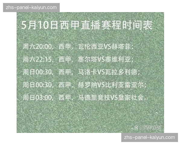 通讯：西甲联盟宣布试行新赛程安排，以减少球员长途旅行